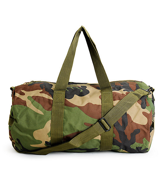 woodland duffle bag