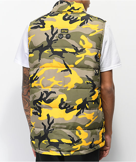 Rothco x Vitriol Stryker Yellow Camo Vest