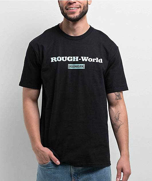 Rough World x Hoonigan Wangan Drift Black T-Shirt