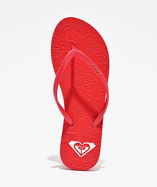 Roxy Antillies III Goji Berry Sandals