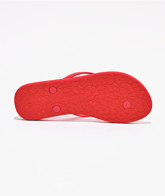 Roxy Antillies III Goji Berry Sandals