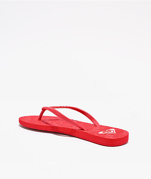 Roxy Antillies III Goji Berry Sandals