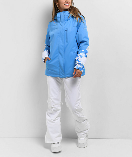  Roxy Backyard Insulated Snowboard Pant Girls Blue Small  Regular : Clothing, Shoes & Jewelry