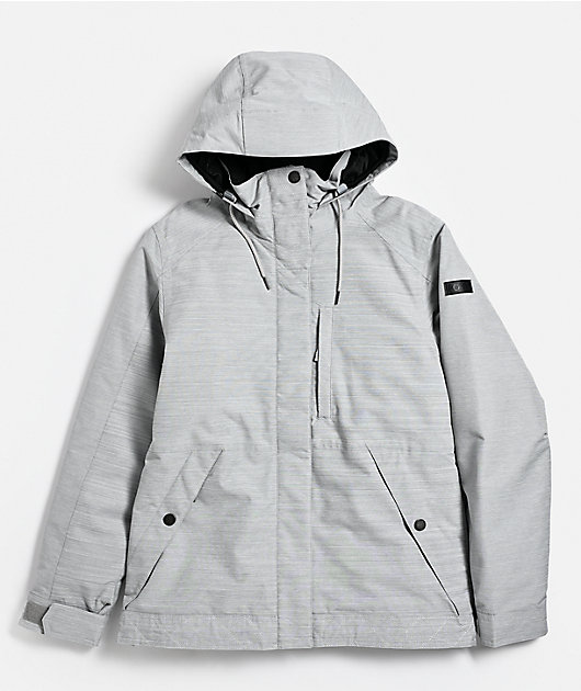 Roxy Billie Heather Grey 10K Snowboard Jacket
