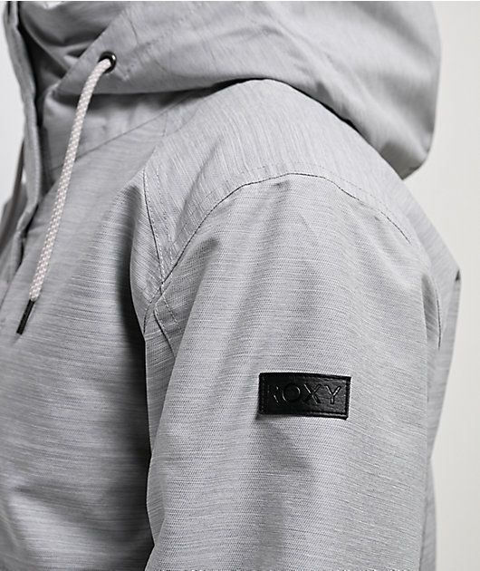 Roxy Billie Heather Grey 10K Snowboard Jacket