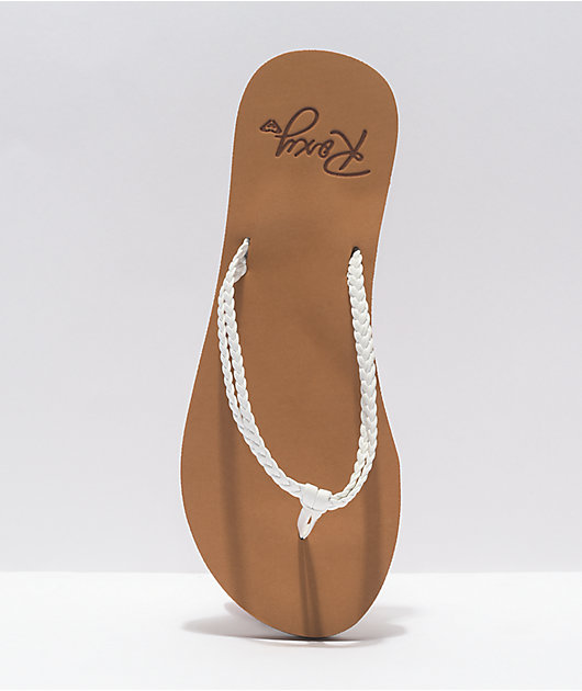 Roxy Costas White Sandals