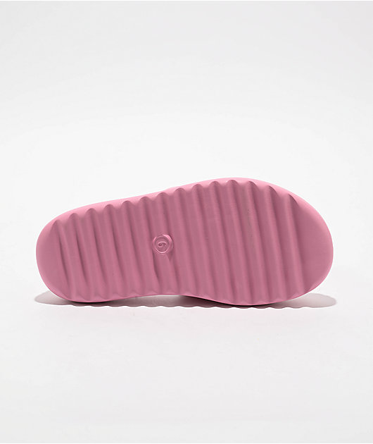 Roxy Gelato Lux Orchid Smoke Platform Slide Sandals