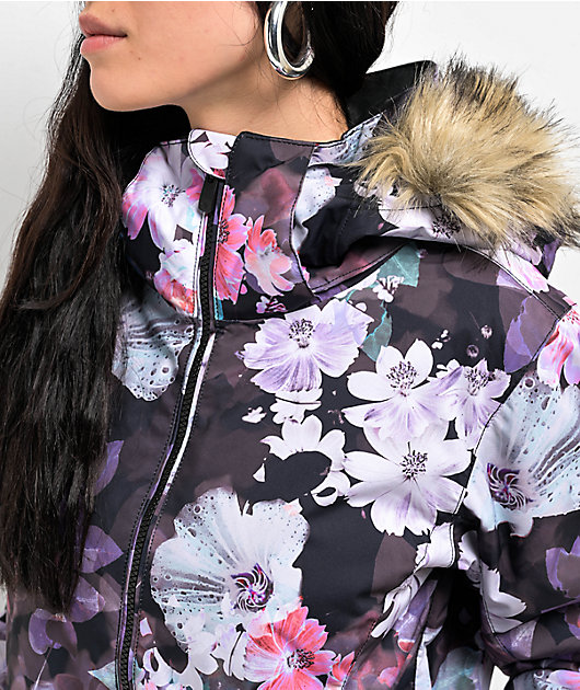 Roxy Jet Ski Floral 10K Snowboard Jacket