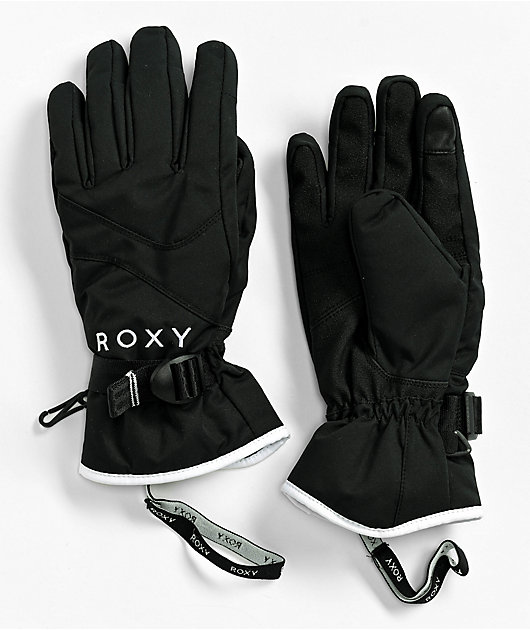 Roxy Jetty Black Snowboard | Gloves Zumiez