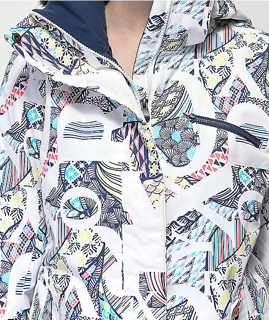 roxy jetty freespace snowboard jacket