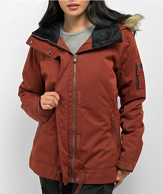 Roxy Meade Smoked Paprika 10K Snowboard Jacket
