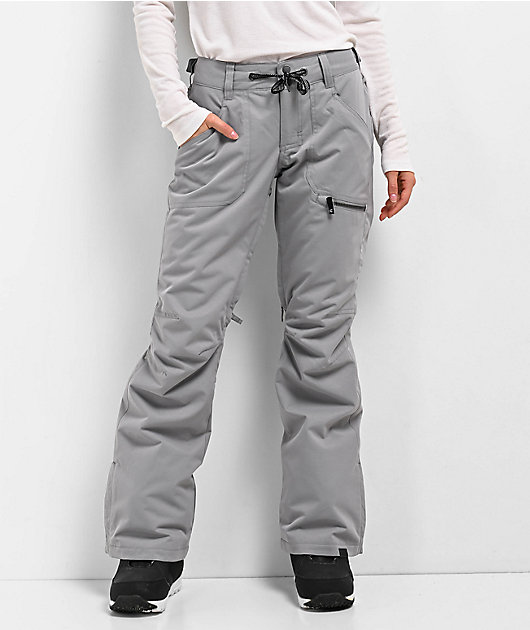 Roxy Nadia Grey 10K Snowboard Pants | Zumiez