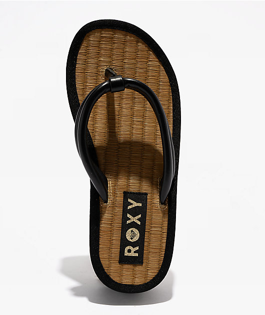 Roxy Ryana 26' Black Platform Sandals