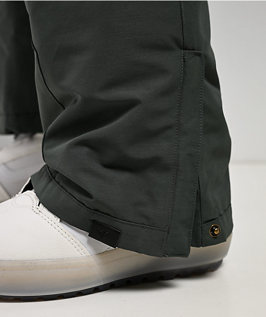 Roxy Trooper Green 10K Cargo Snowboard Pants