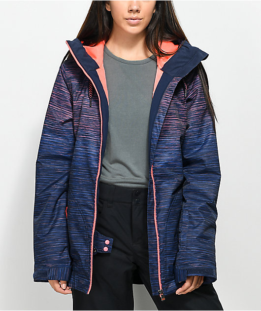 roxy neon grapefruit jacket