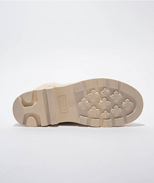 Roxy Venture Out Nude Platform Hiking Boots