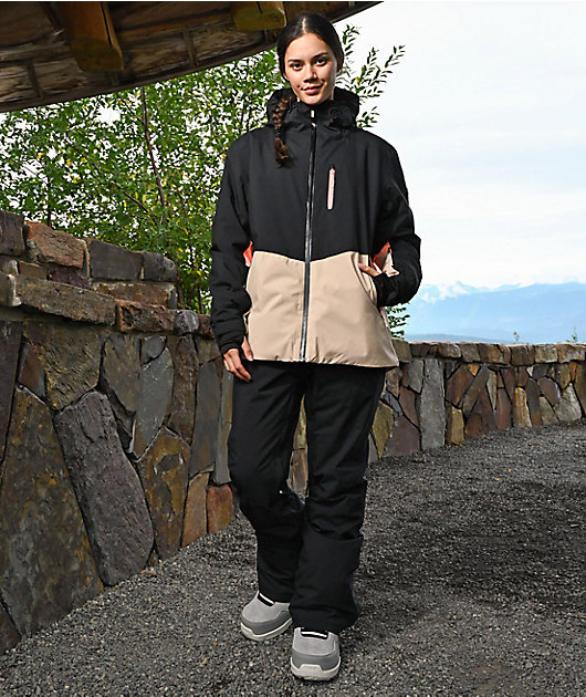 ROXY スノーボードパンツ 黒 10k Roxy Women's Backyard True Black 10K Snowboard Pants 2025