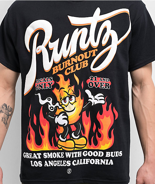 Runtz Burnout Black T-Shirt