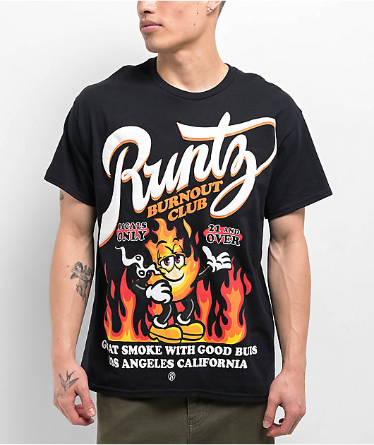 Runtz Burnout Black T-Shirt
