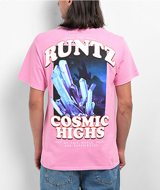 Runtz Cosmic Highs Pink T-Shirt