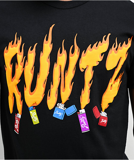 Runtz Lighter Black T-Shirt | Zumiez