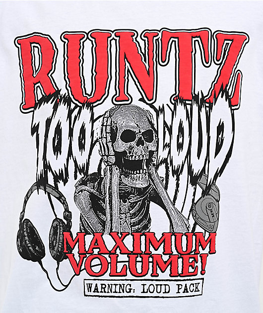 Runtz Maximum Volume White T-Shirt
