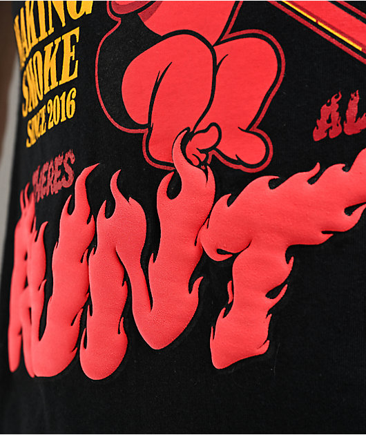 Runtz Where's The Smoke Black T-Shirt