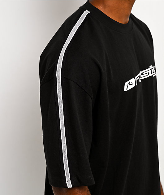 Rusty Gaffa Taped Out Black Heavyweight T-Shirt