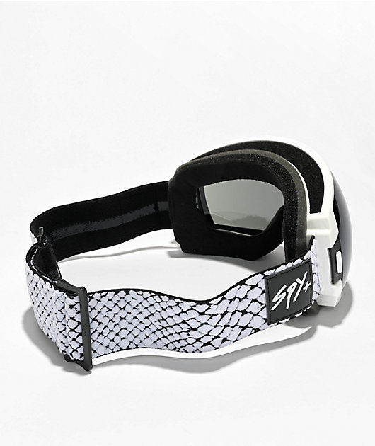 SPY Legacy Viper White Snowboard Goggles