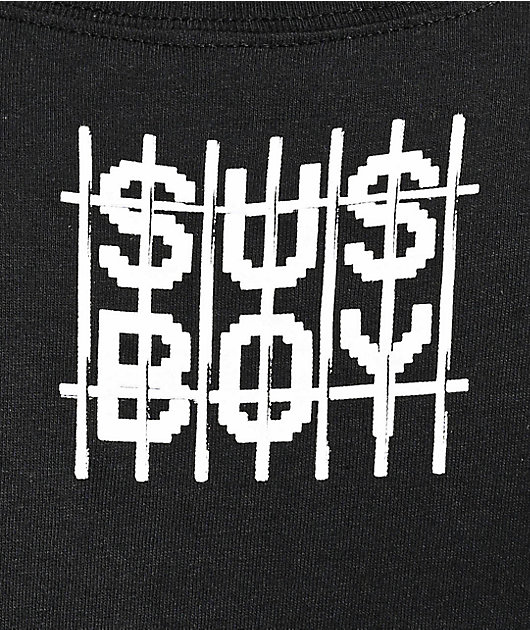 SUS BOY Insecurity Black T-Shirt