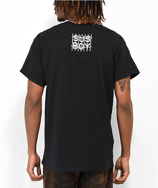 SUS BOY Up In Smoke Black T-Shirt