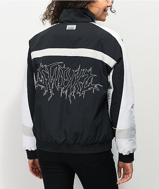 SWIXXZ Backstage Black Windbreaker Jacket Zumiez