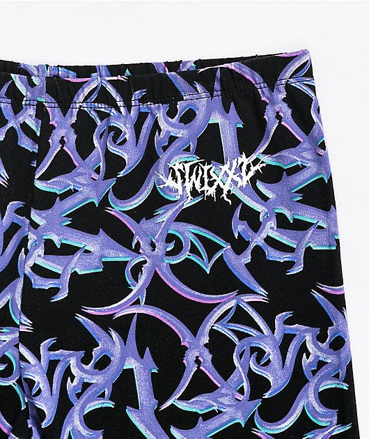 SWIXXZ Chaos Black Bike Shorts