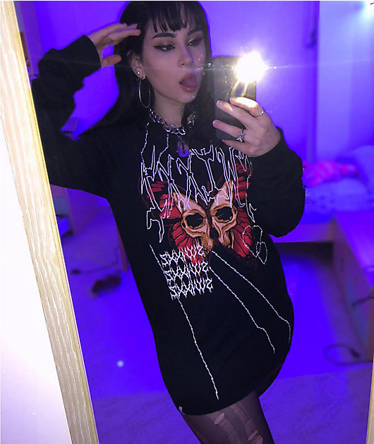 SWIXXZ Cutthroat Black Long Sleeve T-Shirt