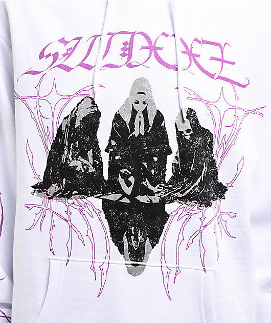 SWIXXZ Dark Castles Cyber White Hoodie | Zumiez