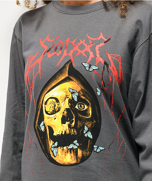 SWIXXZ Decay camiseta de manga larga gris