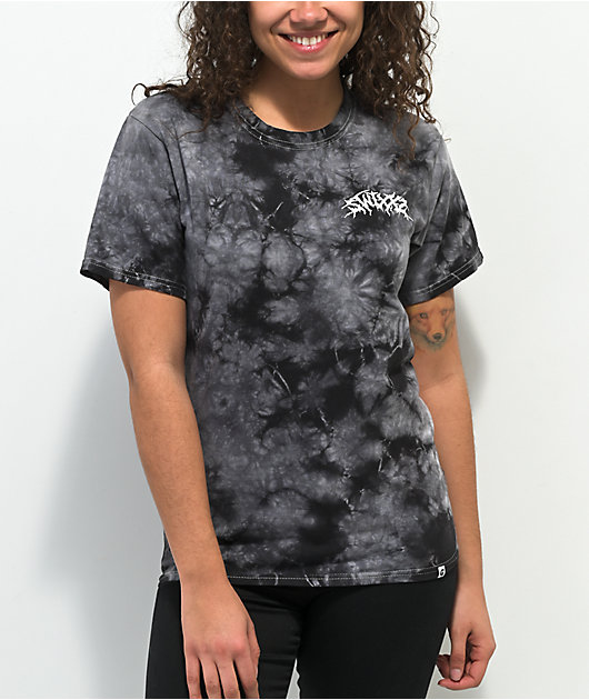 SWIXXZ Gargoyle Black Tie Dye T-Shirt