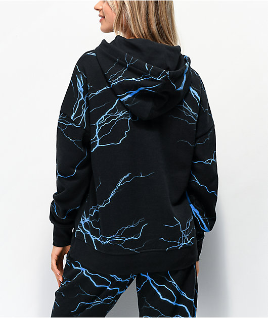 SWIXXZ Lightning Black Hoodie