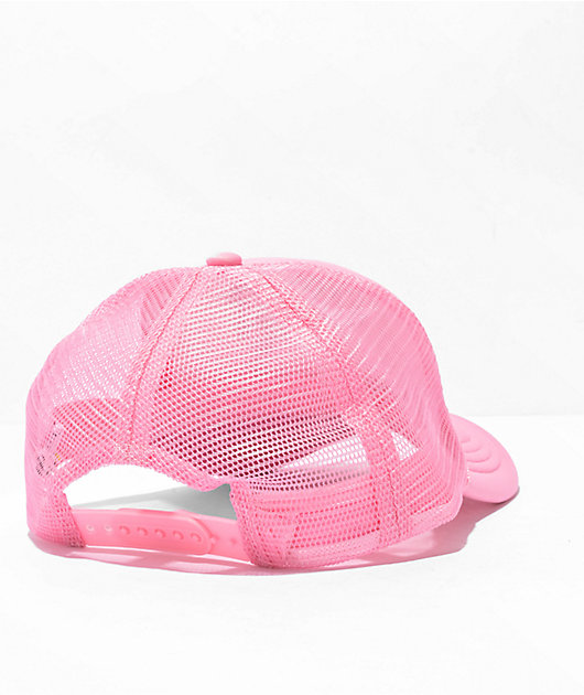 SWIXXZ Pink Chrome Trucker Hat | Zumiez