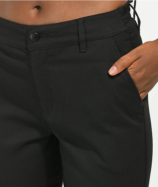 SWIXXZ Punk Patched Set Pantalones Negros