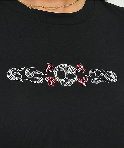 SWIXXZ Skull Black Baby T-Shirt