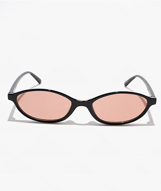 Sad Eyewear Celeste Gloss Black & Bronze Polarized Sunglasses
