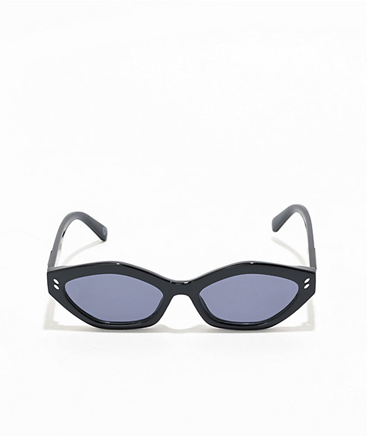 Sad Eyewear Milk Black Gloss Sunglasses | Zumiez