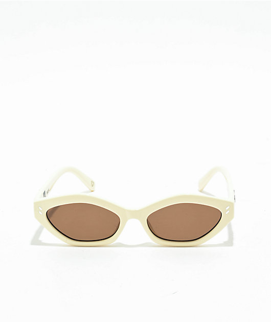 Sad Milk Cream Sunglasses