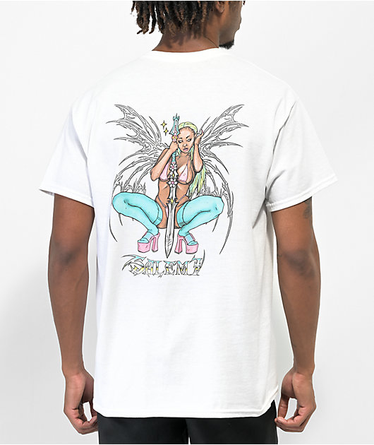 Salem7 Fae White T-Shirt