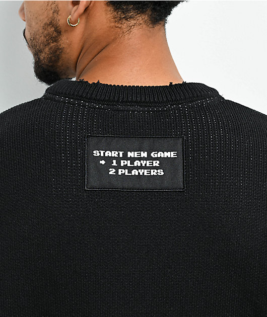 Salem7 Pixel Black Sweater | Zumiez