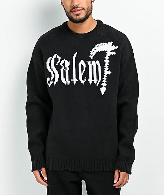 Salem7 Pixel Black Sweater | Zumiez