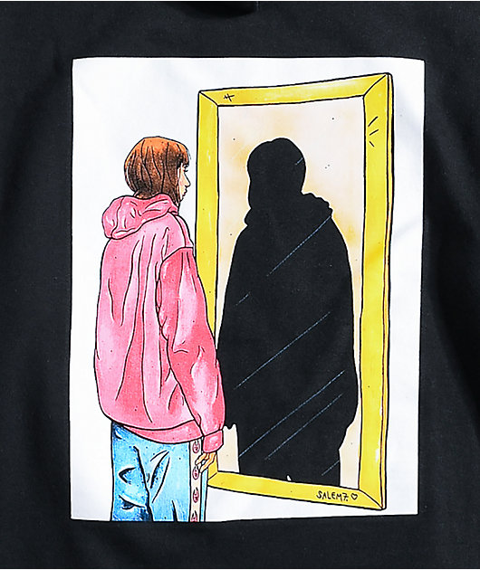 Salem7 Stranger Black Hoodie