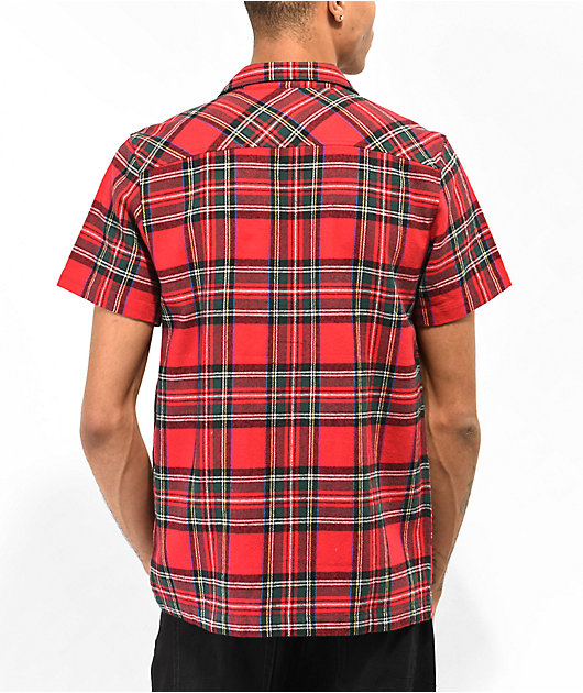 Short sleeve deals flannel shirt