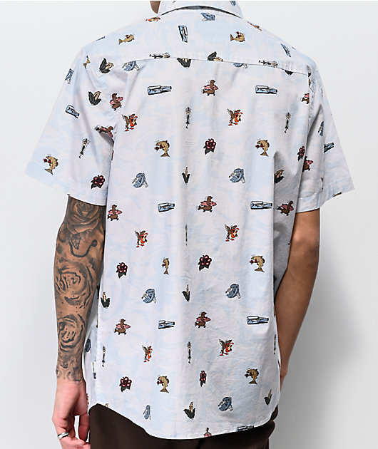 salty crew button up shirt